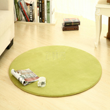 特价珊瑚绒圆形地毯电脑椅地毯瑜伽垫吊篮地毯地垫纯色定制