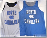 【月仔正品】NCAA 北卡罗来纳 北卡 黑白 蓝灰双色 双面胶印 球衣