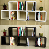 特价创意方格自由组合书架格子架 组合柜DIY置物架展示柜桌面书架
