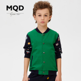 MQD童装男童春秋装外套2016新款儿童印花外套上衣纯棉中大童潮