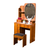 包邮现代简约板式木质小型梳妆台 化妆台梳妆镜桌椅配套 卧室家具