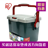 爱丽思洗车桶 车用水桶钓鱼桶汽车收纳箱后备箱整理置物盒RV-15B
