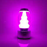 热卖 LED充电酒吧台灯 创意亚克力圆形烛台桌灯餐厅发光小夜灯
