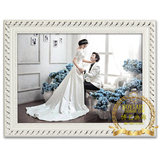 欧式婚纱照实木相框挂墙12 18 24 30寸10 16大40寸数字油画框外框