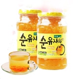 韩国进口正品KJ国际蜂蜜柚子茶560g 泡沫盒 破损包赔