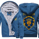 魔兽世界衣服游戏周边服装联盟标志外套狮子头印花潮韩版男士卫衣