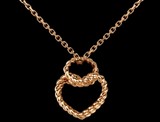 正品Cartier卡地亚 18K玫瑰金项链 心形吊坠 B7224500 情人节礼物