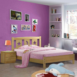 茗馨 儿童床 实木儿童床 环保松木床 女孩公主床 创意儿童家具