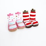 婴儿袜子鞋袜套棉0-3-6-12个月新生儿袜子春秋冬季鞋袜地板袜宝宝