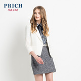 PRICH衣恋旗下女装16款通勤短款韩版小西装女外套PRJK62302E