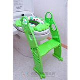 日本代购 婴儿本铺宝宝阶梯式辅助塑料坐便器座便凳折叠式坐便椅