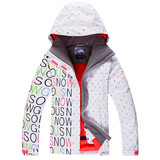 Gsou Snow滑雪服 女款 冬季韩国单双板滑雪衣 防风防水保暖抗寒