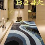 时尚韩国丝斑马纹沙发地毯现代简约黑白地毯客厅卧室茶几地毯满铺
