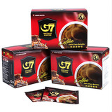 越南特产进口正宗中原G7黑咖啡速溶无糖纯咖啡粉2*15包 30g
