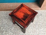 红木小方凳 老挝大红酸枝四方凳子 换鞋凳 交趾黄檀 实用凳子