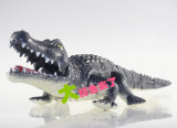 特价仿真动物电动大鳄鱼玩具爬行发声发光电动模型儿童小玩具包邮