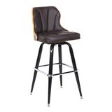 简约欧式酒吧凳子铁艺吧台椅创意时尚实木高脚椅旋转休闲椅咖啡厅