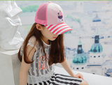 韩国正品代购网顶帽 春夏儿童男女童宝宝帽子鸭舌帽棒球帽包邮