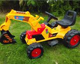 1儿童电动挖掘机挖土充电大号2-3-4岁宝宝可坐人骑男童工程车玩具