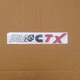 CTX 字标，奥铃捷运车门标，福田汽车配件，汽车字标