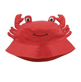 【现货】英国代购童装NEXT 2016夏男宝宝男童螃蟹红色渔夫帽 帽子