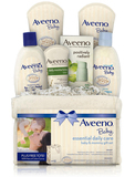 美国Aveeno新生儿用品礼盒 婴儿洗护套装送礼佳品 母婴用品礼盒