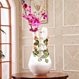 陶瓷流水中式风水客厅摆设家居办公室桌面花瓶简约装饰品软装摆件