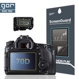 【2张装】GOR果然 Canon佳能EOS 70D单反相机贴膜 屏幕高清保护膜