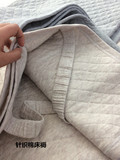 婴儿级可水洗天竺棉全棉针织床垫 超柔透气绗缝床褥 宜之家床护垫