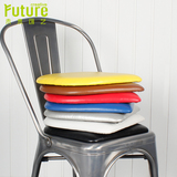 椅垫 金属凳子坐垫 铁艺餐椅垫子加厚PU皮垫绒布垫子家具垫可定制
