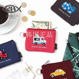 韩国正品代购WANNATHIS创意迷你小硬币包零钱包短款女式2016钱包