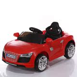 奥迪儿童电动车四轮宝宝童车小孩玩具车可坐人婴儿电动汽车带遥控