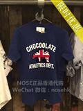 NOSE香港代购 CHOCOOLATE 16夏 男 米字旗北极熊字母短袖T恤1001