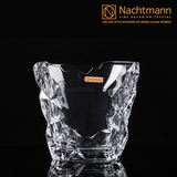 包邮Nachtmann德国娜赫曼进口雕刻高端居家水晶花瓶摆件香槟冰桶