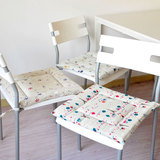米乐 椅垫坐垫冬季加厚巴黎铁塔棉麻椅垫餐桌餐椅垫坐垫泡泡垫