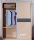 上海包安装移门衣柜宜家简约现代家具定制整体衣柜推拉门板定制