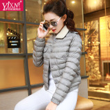 Yi－xn2015冬装新款短款女士棉衣小外套甜美学院风棉袄学生厚外套