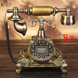 顶爷复古欧式仿古电话机无线插卡家用座机办公电话时尚创意电话机