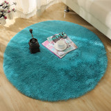 卧室地毯客厅茶几地毯地垫防滑电脑椅垫健身瑜伽地垫圆形地毯