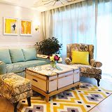 简约欧式风格地毯加密 客厅茶几卧室样板间别墅婚房满铺毯