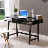 简约现代实木电脑桌台式家用写字桌书桌笔记本办公桌写字台双人桌