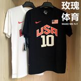 2016耐克短袖T恤男NIKE USA美国队KOBE科比款球衣短袖10号BRYANT