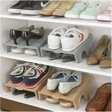 日本进口鞋柜鞋架 鞋子整理架置物收纳架 空间大师 创意双层鞋架