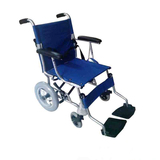 上海互邦专柜轮椅车HBL34 铝合金可折叠轻便手动手推车