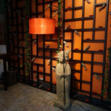 中式复古典客厅装饰床头创意落地灯茶几简约婚庆坐立地灯大明灯