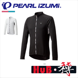 正品日本PEARL IZUMI一字米3000-BL夏季男款薄款长袖骑行服黑白色