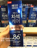 现货 韩国超市代购 爱茉莉麦迪安86牙膏清洁美白去渍120g买四送一
