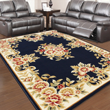 纯手工加厚加密客厅地毯茶几卧室床边毯欧式美式中式羊毛质感地毯