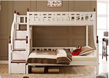 下铺儿童床高低床双层床实木床特价欧式子母床成人床上