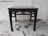 实木餐桌八仙桌复古做旧四方桌椅子组合榆明清中式仿古典家具特价